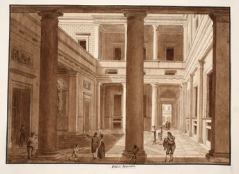 Der Palazzo Massimo, 1833